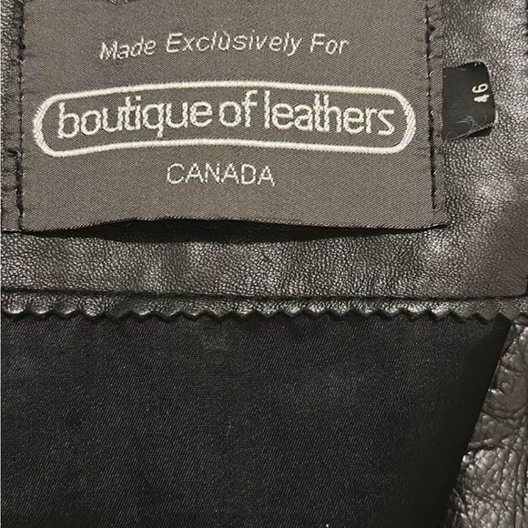 Men’s Boutique of Leathers genuine lamb leather jacket - Picture 2 of 2